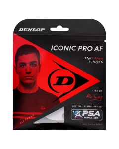 Dunlop Iconic Pro AF squash string 1.22mm 10m set