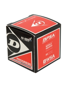 Dunlop Progress (black ball 6% larger) - 1 single ball box