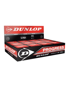 Dunlop Progress (black ball 6% larger) - 1 Dozen single ball boxes